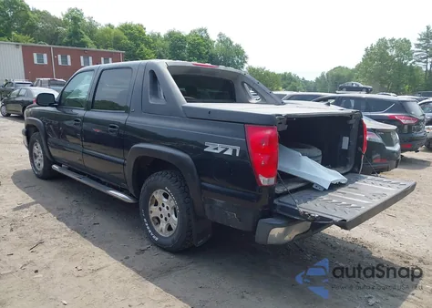 2006 Chevrolet Avalanche 1500 Z71 from USA, damaged, VIN 3GNEK12Z76G242460
